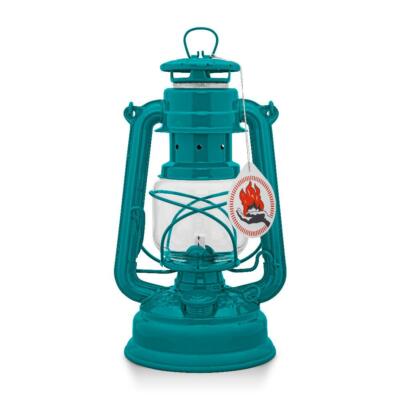 Sturmlaterne Feuerhand 276 baby special türkis grün Petroleumlampe teal blue