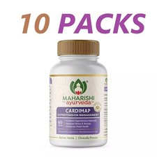10 X Maharishi Ayurveda Cardimap 60 Tabs Free Shipping Worldwide