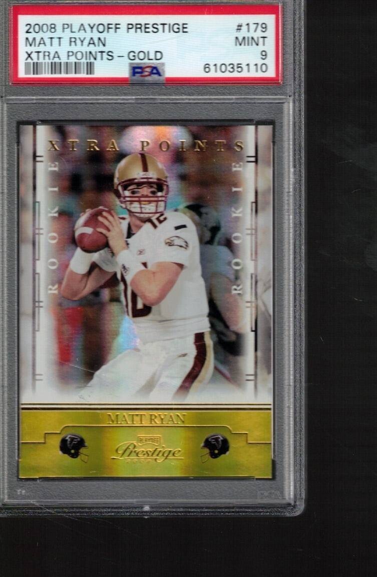 Matt Ryan Playoff Prestige #179 Xtra Points-Gold