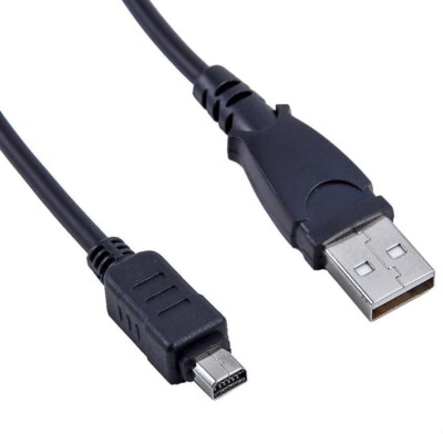 MaxLLTo USB Data Sync Cable Cord Lead for Olympus Camera SP-570 UZ SP-550 UZ SP-