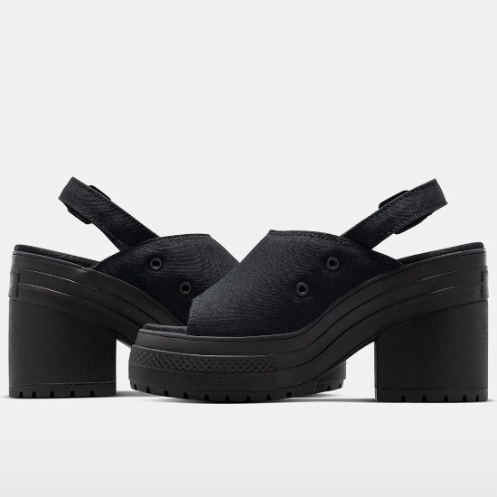 ⭐Converse Chuck 70 De Luxe Heel Platform Sz 6 Men\'s shoes Sandal Black A12567F Buy Converse Wmns Chuck 70 De Luxe Heel Platform Sandal  main image 3