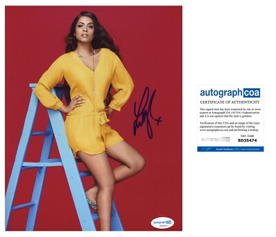 Lilly Singh ‘The Muppets Mayhem’ Sexy Actress Signed 8x10 Photo ‘Nora’ ACOA 