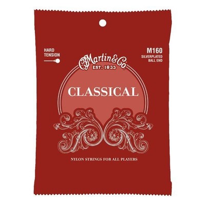 Muta corde chitarra classica Martin & Co M160 SilverplatedBall