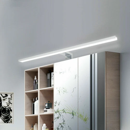 LED Bad Spiegelleuchte Badlampe 230V Schrankleuchte Tube Spiegelschrank Leuchte - Bild 9 von 44