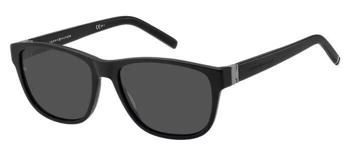 Matte Black Grey Sunglasses TH 1871/S 003 57mm Lens-image