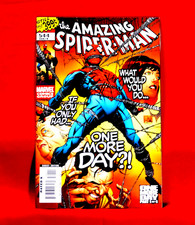 THE AMAZING SPIDER-MAN #544 ONE MORE DAY! MEPHISTO SIGNED BY ARTIST JOE QUESADA