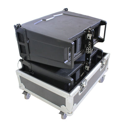 ProX X-RCF-HDL6LAX2W ATA Flight Case For RCF HDL6-A+HDL 26-A Line Array Speakers