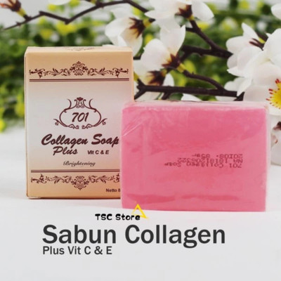 2 pcs Collagen Plus Whitening Soap with C & E For Skin Glow and Protection