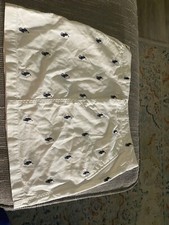 Vintage Ralph Lauren Sport Mini Skirt White/Navy Embroidered Polo Pony Size 8
