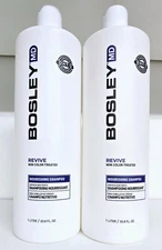 Bosley MD Revive Shampoo for Non Color-Treated Hair 33.8 oz Duo