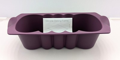 Tupperware Loaf Pan, Oven, Microwave Safe Plum Purple New No Box
