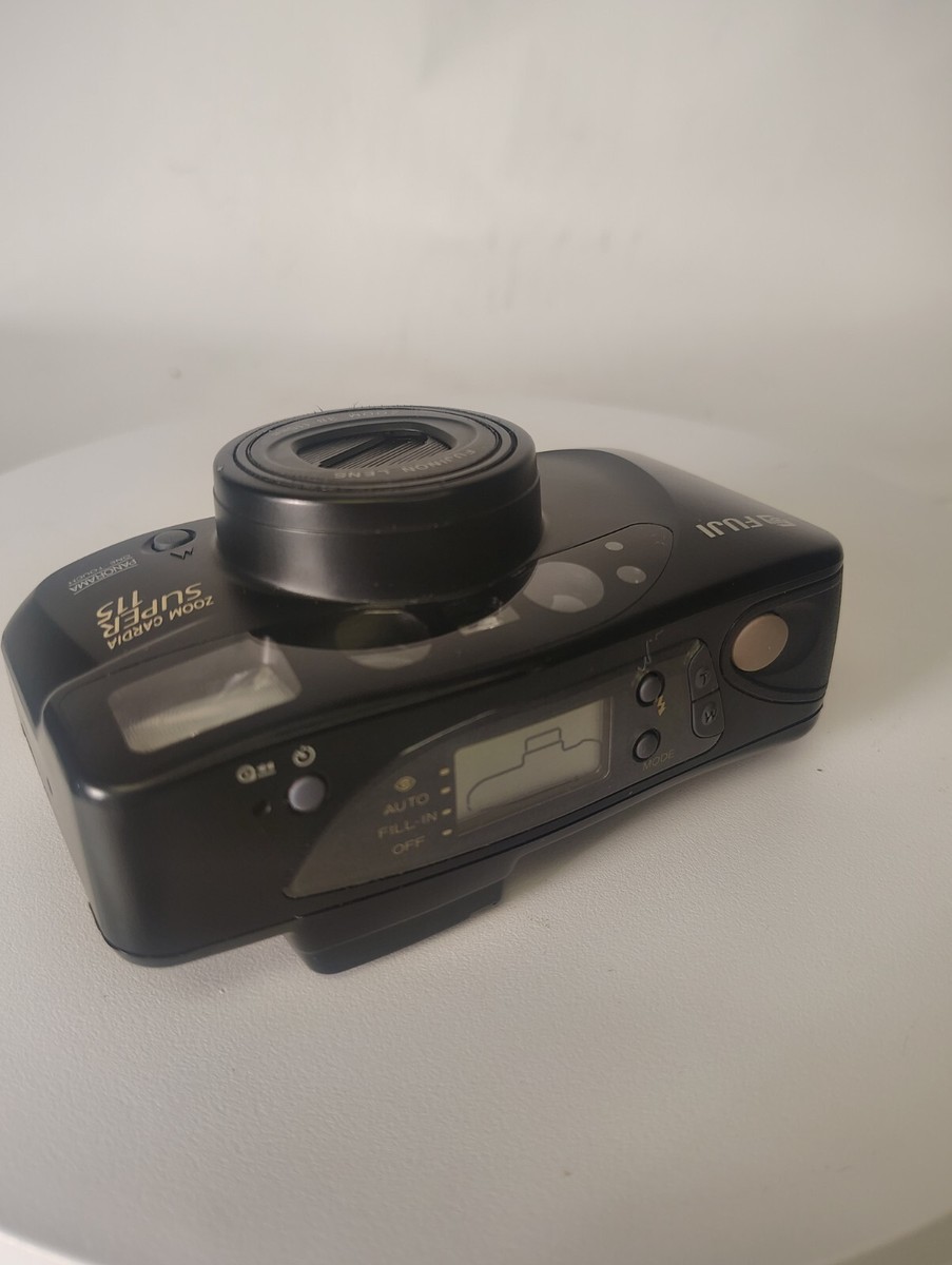 Fuji Zoom Cardia Super 115 Point & Shoot 35mm Film Camera From