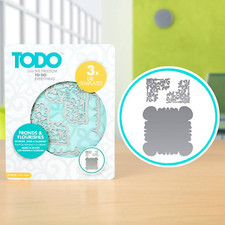 Todo Die Template Set FRONDS AND FLOURISHES