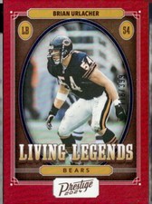 2024 Panini Prestige Living Legends Brian Urlacher Xtra Points Red /399
