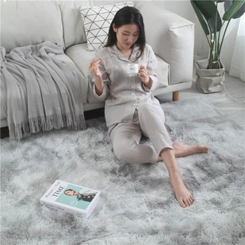 Soft Mat Thick Carpet Living Room Plush Bed Room Fluffy Floor Home Decor Rug - Afbeelding 1 van 36