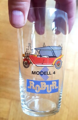 Orig collector's glass collector's glass Robur model 4 car beer glass glass GDR Zittau