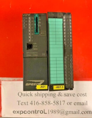  VIPA  6CF13 VIPA CPU 313SC with  16DI/16DO  good condition 