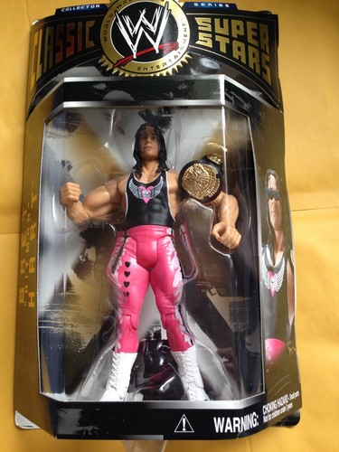 WWE Wrestling Jakks Classic Superstars Series 1 Bret Hitman Hart Figure - Picture 1 of 3