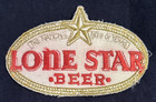 Vintage Lone Star beer advertising patch — photo 1