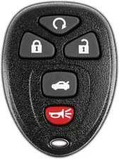 Key Fob Replacement for 2004 2005 2006 2007 2008 2009 2010 2011-1-Pack-Black