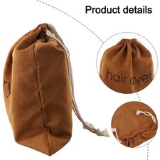 Compact Hair Tools Storage Bags 2 Pack with Drawstring for Travel and Home Use