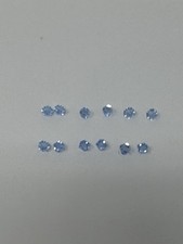 Swarovski 8mm Bicone Crystal Beads Blue Lot   32 Bags 12 Each   384 Total New