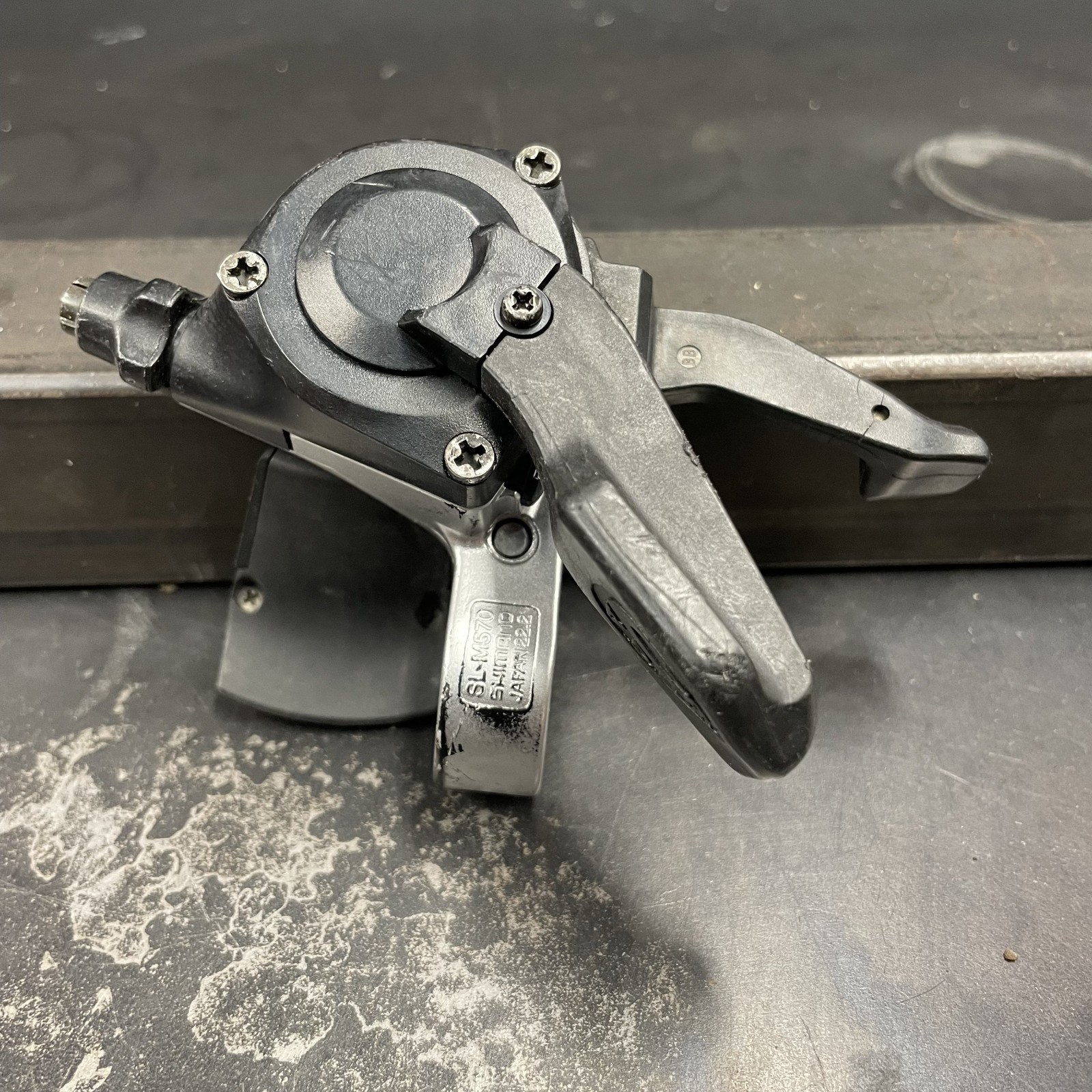 Shimano Deore LX Trigger Shifters - 3 x 9 Speed - One Missing Barrel ...