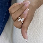 1.8ct Marquise & Round Anniversary Ring Rose Gold 14K Labcreated Diamond F/VS — photo 5
