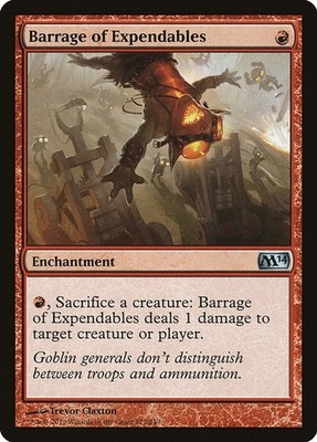 Barrage of Expendables-127-NM-Magic 2014 (M14)-Magic