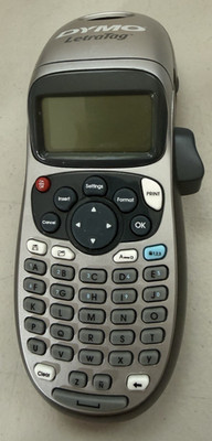 Dymo LetraTag Label Maker LT100 Plus Tested Works Needs Batteries