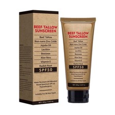 Sky  Sol Natural Mineral Sunscreen SPF 50 - 100g Natural Tallow  Zinc Oxide