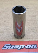 Snap On YSFSM19 - 3/8" Drive 19mm Deep 6Pt Flank Drive Xtra Socket Mint
