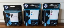 HP 84-85 Ink Cartridge Lot of 3 OEM C9425A C9426A C5016A