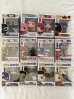 Funko Pop! Lot of 12 Marvel, Avengers, WWE, Animation, Suicide Squad