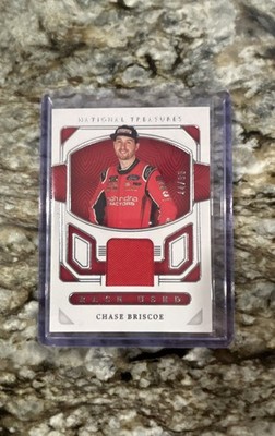 2023 Panini National Treasures Chase Briscoe Race Worn Firesuit #/99 NASCAR