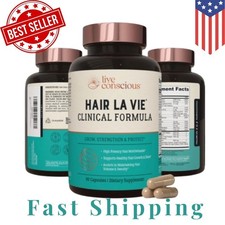Hair La Vie Live Conscious Clinical Formula Hair Growth Vitamins for Women & Men