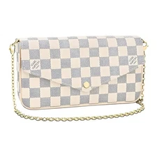 LOUIS VUITTON Pochette Felicie Chain Bag Handheld Women's 8.2x1x4.7 in