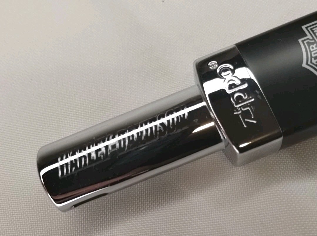 Harley Davidson Zippo MPL Lighter Refillable Butane Long For Grill Fireplace 