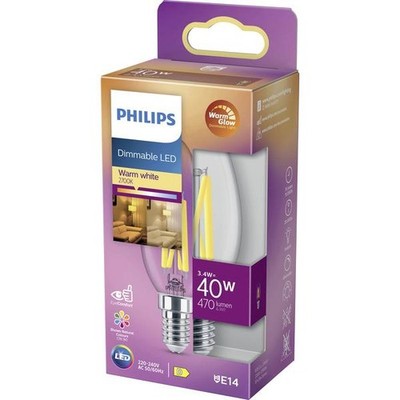 Philips LED 871951432421300 LED (Single Color) ERP D (A - G) E14 Candle Shape