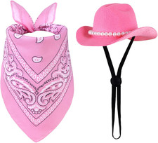 Pet Cowboy Costume Accessories Halloween Costumes for Small Pet Dogs Cat Cowboy