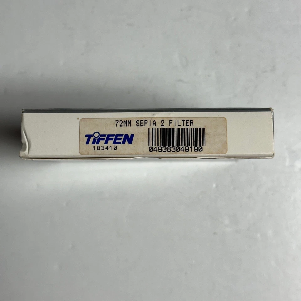 Tiffen 72mm Sepia 2 Filter USA: New in Box NOS - Image 4 of 4