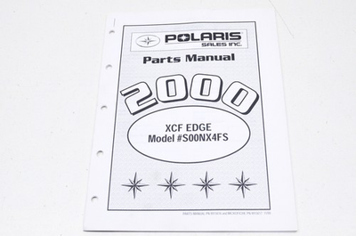#ad OEM Polaris 9915616 2000 XCF Edge Parts Manual NOS $29.74