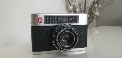 King Regula picca clk Sucherkamera Kamera Analogkamera 35mm mit Schutztasche!