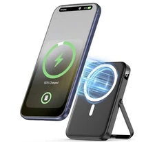 10000mAh Power Bank Magnetic Battery Pack 22.5W Wireless Charger For Cell IPhone