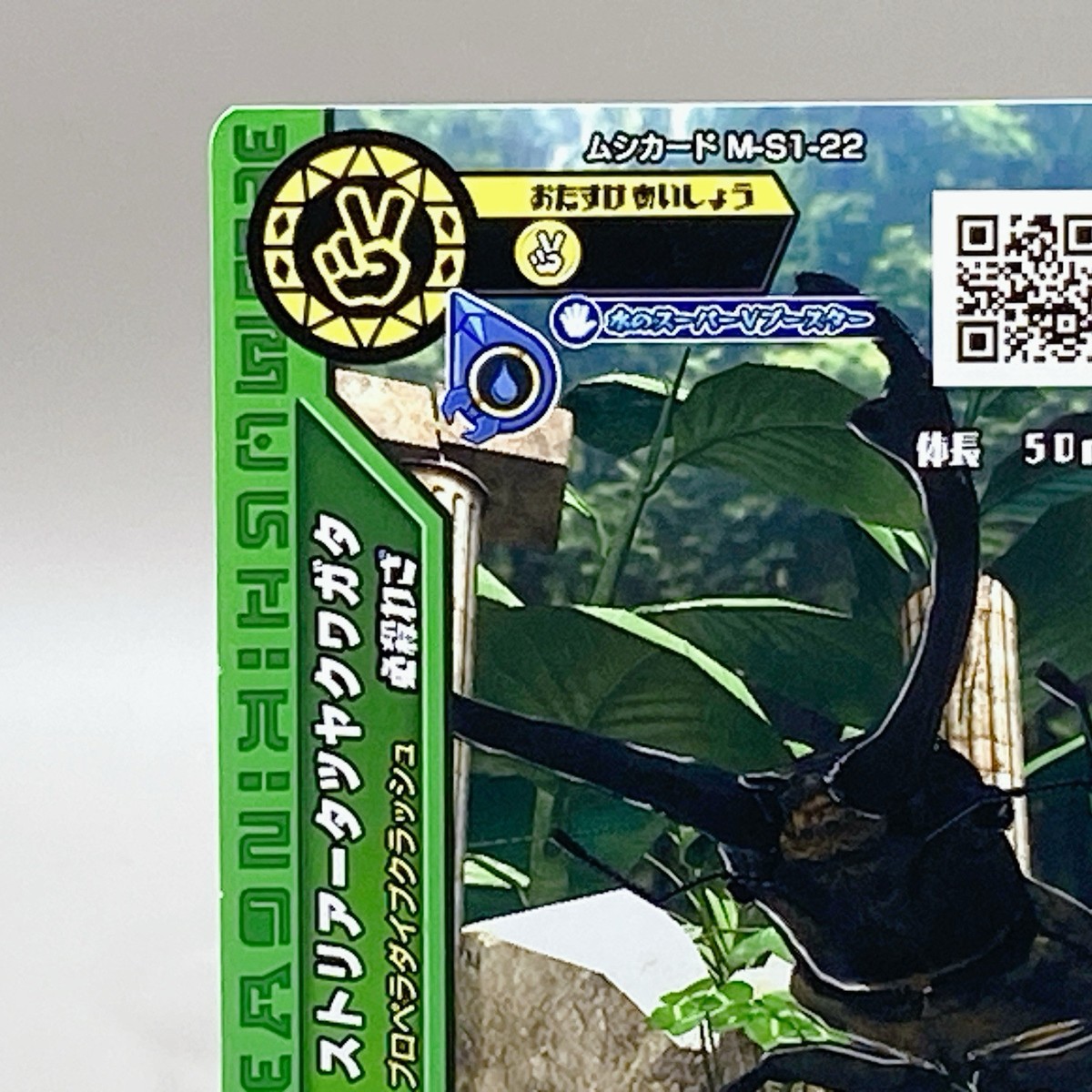 Mushiking The King of Beetles Card Game Striata Tsuyakwan Wagtail