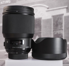 Sigma Art 85mm F/1.4 HSM DG Lens For Nikon