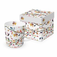 PPD Tasse Fall Cats Katzen Porzellan Trendmug Henkelbecher im Geschenkkarton