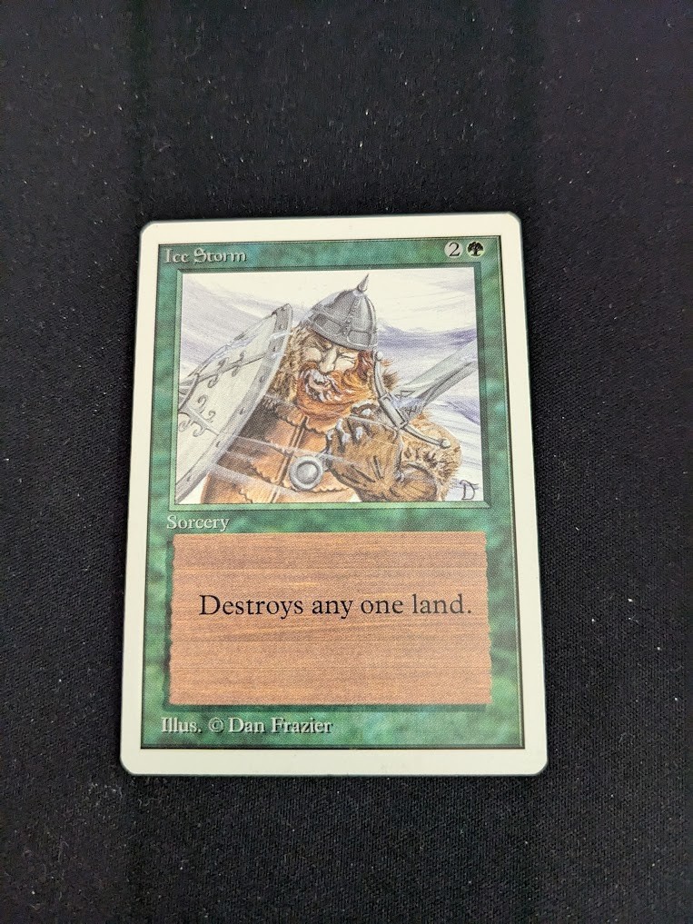 MTG Ice Storm - Unlimited Edition - LP