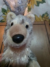 Wild Republic Cuddlekins Wolf Plush Stuffed Animal Grey Soft Toy 10-12 Inch