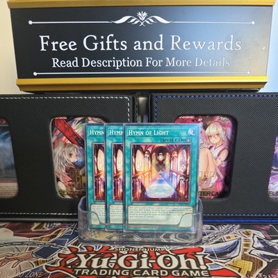 Playset 3x Hymne des Lichts OP24-DE023 Yugioh Common